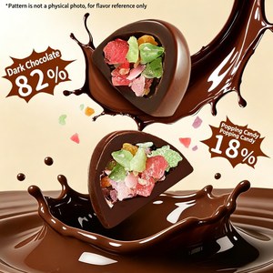 Caramelos Explosivos con Chispas, Compuesto de Chocolate, Muestras Gratis, Productos de Confitería, Chocolate de Buena Calidad, Bocadillos de Chocolate - Product Image 5