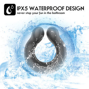 Кольцо для стимуляции клитора для пары с двойной головкой, вибрирующее фиксирующее кольцо с задержкой - Product Image 4