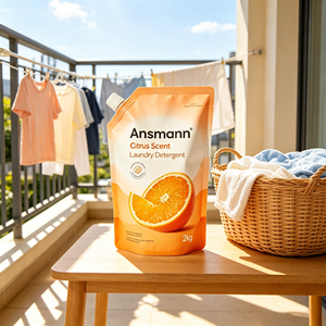 น้ำยาขจัดคราบอันสมันน์ ซิตรัส เฟรช อีโค-เฟรนด์ลี่ สูตรอ่อนโยนต่อเนื้อผ้า ฟองน้อย ล้างออกง่าย กลิ่นลาเวนเดอร์ - Product Image 2