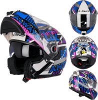 LS2 FF370 Certifié ECE/DOT authentique Casque de moto homologué ECE avec double visière, modèle fabriqué dans le Guangdong