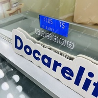 Docarelife États-Unis Stocké!! Nouveau mobilier de chambre étincelle Bluetooth haut-parleur diamant écrasé miroir maquillage vanité coiffeuse