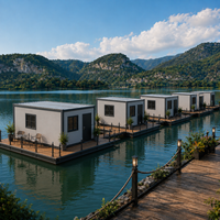 Casa Container Prefabbricata Smontabile da 20 Piedi, Appartamento Temporaneo Mobile, Ufficio, Campo di Lavoro
