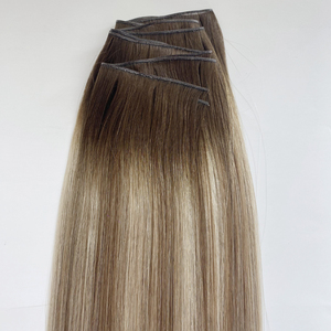 Listo para Enviar, Ideal para Estilistas que Buscan Máxima Flexibilidad con Corte, Mezcla y Personalización de Color, Cabello Genius Weft - Product Image 1
