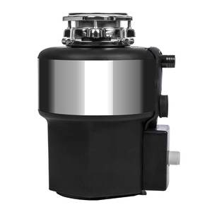 Dengshang Electric Stainless Steel Kitchen Waste Disposer Household Food Waste Disposal with Continuous Feed Garage Use <strong>Function</strong> - Product Image 4