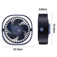 Nouveaux ventilateurs de table mini USB portables, pliables, rechargeables, avec refroidissement et fonction de charge de batterie, à alimentation électrique et recharge USB
