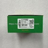 Contacteur LC1D25BD d'origine neuf TeSys D AC 3 pôles 25A Bobine 24V DC 11kW 15HP 1NO 1NC pour automatisation industrielle à fixation par vis