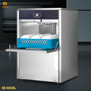 Thép không gỉ mini nhỏ undercounter món ăn máy giặt được xây dựng trong nhà hàng máy rửa chén cho quán cà phê Bar - Product Image 1