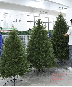 Albero di <span class=keywords><strong>Natale</strong></span> RTS Pre-Illuminato di Lusso in PE Puro con <span class=keywords><strong>LED</strong></span>, 5-13 Piedi, Super Realistico, Densa, Ecologico, per Decorazioni Interne - Product Image 2