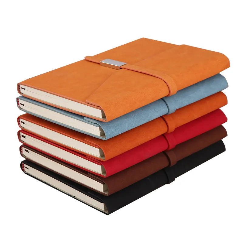A5 pu leather multi-functional business forniture per ufficio notebook planner stampa personalizzata journal quaderno personalizzato per latticini