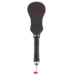 BONDAGE GEAR PU cuero BDSM paleta látigos con campanas fetiche Bondage esclavo juguetes <span class=keywords><strong>sexuales</strong></span> para adultos Juguetes Sexual adulto tipo SM - Product Image 4