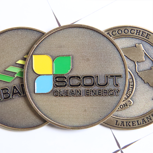 Kostenlose Muster Individuell Beschichtete Metallmünzen 2D 3D Doppelseitige Weiche Emaille Souvenir-Münzen - Product Image 4