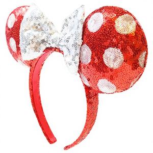 VENTE EN GROS H.E.R. Accessoires Licenciés Oreilles Minnie à Pois Colorées Bandeau de Costume Classique Intemporel pour Fête d'Anniversaire Enfant - Product Image 1