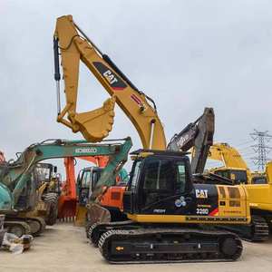 Excavadora de cadenas mediana CAT 320D usada de alta calidad, máquina de movimiento de tierras de 20 toneladas, con motor, caja de cambios y bomba, en venta. - Product Image 6