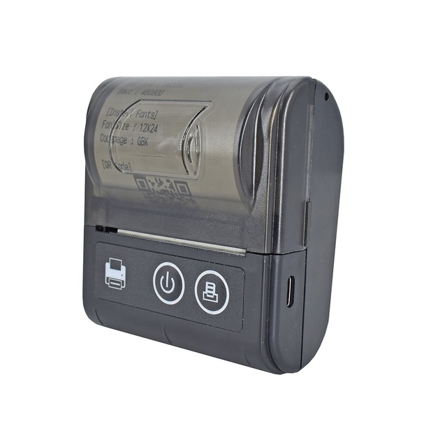 Receipt Printer Portable Thermal Receipt Printer 58mm Mobile Thermal Printer