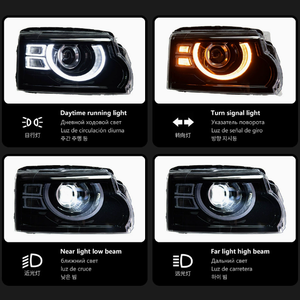 Faros Delanteros AURON 12V 36W 6000LM 6000K para Discovery 4 2010-2017, Modernización/Actualización - Product Image 4