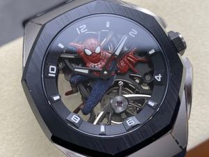Reloj Mecánico de Lujo para Buceo, de la Mejor Calidad, Resistente al Agua, 42 mm, Movimiento Tourbillon de Fábrica RM, Concepto Spider-Man - Product Image 2