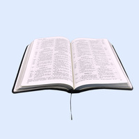 Bible Sacrée 2026 Version King James avec couverture souple, impression anglaise et espagnole, édition catholique, dorure or et argent