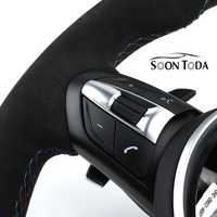 Volant classique en daim pour BMW F10 F20 M1 F21 M3 F30 M2 F35 F25 F87 M4 F80 F36 E70 E71 M5 E90 E91 X1 X3 X5