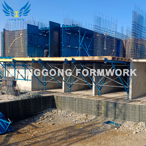 Plate-forme de poutre de cage d'ascenseur et de mur de noyau durable réglable Lianggong pour le coulage du béton de la cage d'as - Product Image 3