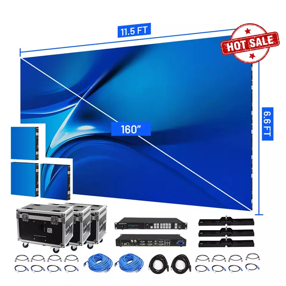 Papan reklame sewa p2 p3 p3.91 p4 p5 p6 layar LED Panel Video dinding Video murah layar periklanan dalam ruangan luar ruangan peraga Led panggung