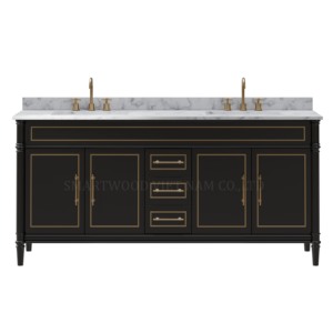 Muebles de Baño de Alta Gama Estilo Antiguo para Hotel o Apartamento - Product Image 4