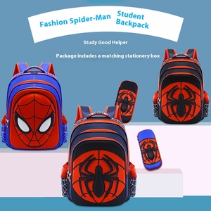 <span class=keywords><strong>Mochila</strong></span> Escolar con Estampado de Spiderman, Impermeable, para Niños, con Forro de Poliéster, Cierre de Cremallera, Hecha de Material Oxford - Product Image 6