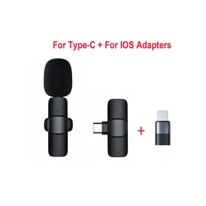 Fifine-Microphone sans fil Lavalier Portable, pour enregistrement Audio-vidéo, utilisable avec téléphone Portable, Interview, diffusion en direct