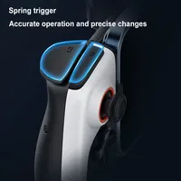 Manette de jeu mobile sans fil 2 en 1 Type C Cooling Phone Game Controller Dual Joystick pour Phone Switch PC