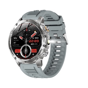 AK87 Relojes Smart Watch 2025 <b>Waterproof</b> HD Big Screen Smartwatch for Men Heart Rate Monitor & Flashlight for Sports - Product Image 1