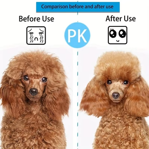Zenidoo L-561 Peigne en plastique pour enlever les poils de chien et de chat - Peigne à aiguilles multifonctionnel autonettoyant pour le toilettage et le massage des animaux de compagnie - Product Image 3