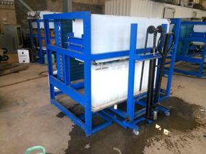 Machine pour fabriquer des blocs <span class=keywords><strong>de</strong></span> glace <span class=keywords><strong>de</strong></span> 1 tonne par évaporation directe - Product Image 5