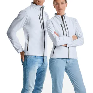 High Quality Windproof Unisex Over Size Wholesale Fashion Clothing Zip Collar Jacket Man Sweatshirts Custom Zipper Work Uniform