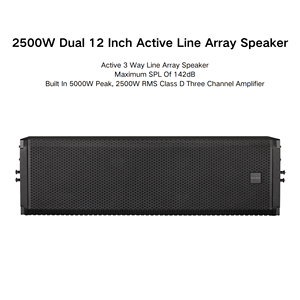 HDL50-A 4k 2500w כפול 12 אינץ '<span class=keywords><strong>3</strong></span> דרך רמקול מערך פעיל קו לאירועים אולמות קונצרטים אולמות קונצרטים - Product Image 5