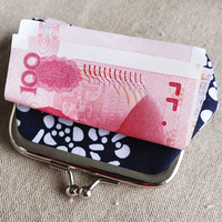 Dompet Koin Kanvas Geometris Gaya Etnik Grosir, Dompet Kecil Mini dengan Gesper, Dompet Koin Wanita yang Dapat Disimpan