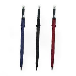 Paraguas de Golf Promocional de Alta Calidad con Mango en J de Madera, para Hoteles 5 Estrellas, con Varilla Metálica, Estructura de Fibra de Vidrio, Resistente al Viento y al Agua, de Marca - Product Image 3