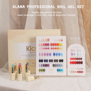 Klana 4 In 1 Professional <b>Nail</b> <b>Gel</b> <b>Set</b> Rich Multi-Series Shades 60 Color <b>Nail</b> <b>Gel</b> Self-Leveling Easy Application <b>Gel</b> <b>Nail</b> Supply - Product Image 4