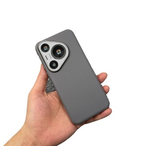 Nouvelle <span class=keywords><strong>coque</strong></span> de téléphone portable antichoc en cuir végétalien souple pour Pura70Pro 70Ultra, design uni à couverture intégrale - Product Image 5