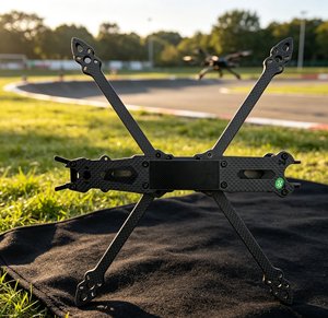 Kit de construction de drone RC DIY, cadre de quadricoptère en fibre de carbone, 7 à 18 pouces, plusieurs tailles au choix pour kit de construction de drone de course FPV RC - Product Image 1