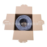 Cable de Red Ethernet Cat5e para Interiores y Exteriores Xunfa OEM, 305m, Certificado CE RoHS, Cable LAN de Cobre UTP FTP STP SFTP