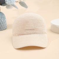 Gorro de Béisbol de Punto Simple, Color Sólido, Transpirable, para el Sol, para Hombre y Mujer, Novedad de Verano 2026