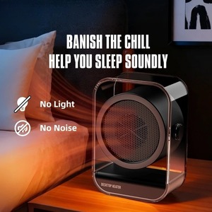 Nouveau Souffleur d'air chaud de bureau silencieux pour la maison, Chauffage rapide, Économe en énergie, Portable, Multifonctionnel avec poignée, Idéal pour le bureau - Product Image 5