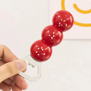 Nuevo y creativo abridor de botellas de cerveza en forma de <span class=keywords><strong>queso</strong></span>, imanes de resina <span class=keywords><strong>para</strong></span> nevera <span class=keywords><strong>para</strong></span> uso doméstico, abridor de patatas fritas, <span class=keywords><strong>Hamburguesa</strong></span> de maíz <span class=keywords><strong>para</strong></span> el hogar - Product Image 4