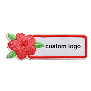 Autocollants d'étiquette de nom de couture brodés personnalisés pour enfants étiquette de nom lavable de serviette de <span class=keywords><strong>cartable</strong></span> en tissu d'enfants - Product Image 6