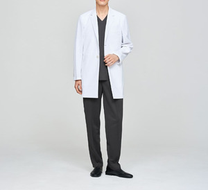 Homens OEM Manga Longa Branco Médico Casaco Farmácia Pet Shop Beleza Macacão Lab Coat Branco Labcoats Hospital Uniformes <span class=keywords><strong>Blazer</strong></span> - Product Image 5