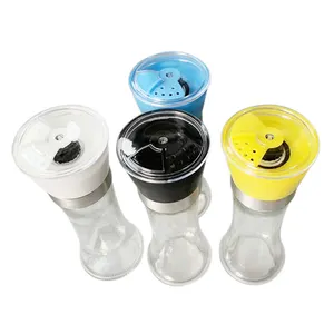 180g à épices en verre en céramique sel et poivrière - Product Image 1