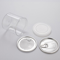 Gobelet à boisson froide/canette à gâteau de 500 ml en PET transparent de haute qualité, logo personnalisable imprimé UV, couvercle à rabat en PP, marque Yoko, boisson