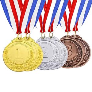 Venta al por mayor Deporte Reunión Oro Plata Bronce Medalla Honor Medallas 1 Lugar Medallas 1 2 3 - Product Image 2