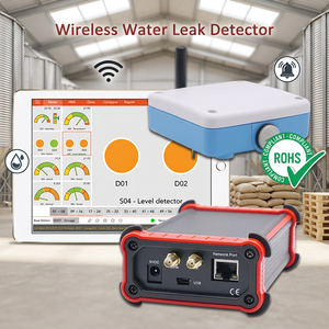 Detector de fugas de agua industrial Lora Sensores IoT inalámbricos Detección de fugas de agua Detector de fugas de tubería de agua Lorawan inteligente - Product Image 1