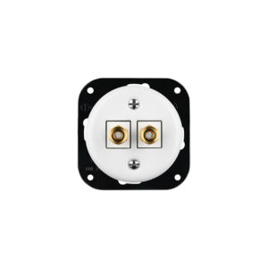 El mejor Conector estéreo de porcelana blanca para contactos chapados en oro y con certificación Hi-Fi Vintage - Product Image 1