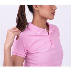เสื้อโปโลสำหรับผู้หญิงเสื้อโปโลแบบแห้งเร็วโลโก้แบบสั่งทำความยาวสั้นทำในบังคลาเทศราคาถูก - Product Image 3